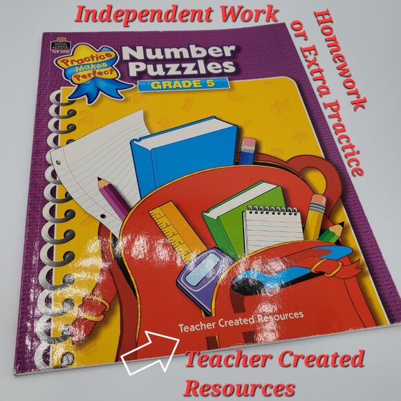 Grade 5 Mathematics Resources For Home Use or Teacher Resources - Picture 3 of 7